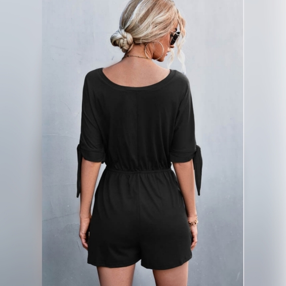 Black Romper - Picture 2 of 2